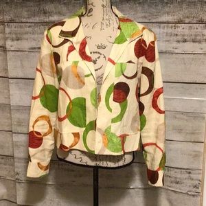 Sz. Large Transition Linen Jacket.